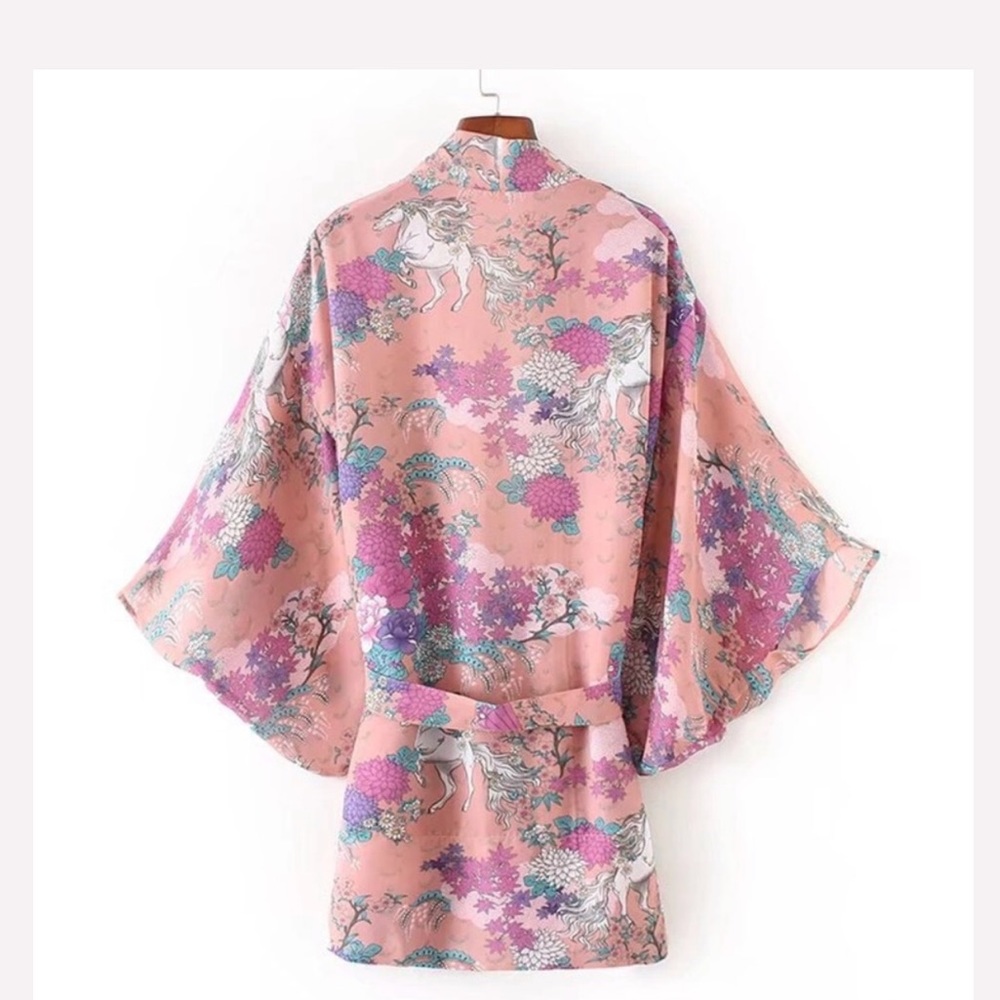 🦄Wild Horses Bohemian Gypsy Kimono/Robe/CoverUp🦄 - Picture 5 of 7